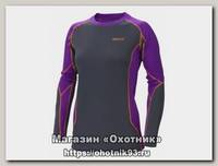 Термобелье Marmot W`ms Midweight crew ls Vibr. Purple/Dk St верх