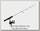 Удилище зим с катушкой Rapala и леской Sufix SquallIce Combo 28 71см