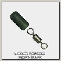 Вертлюг Korum Buffer beads large с отбойником L