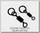 Вертлюг с быстросъёмом Gardner Covert flexi-ring swivels anti glare №12
