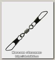 Вертлюг с двумя застежками UG Rolling Swivel with double safety snap №6