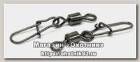 Вертлюг с застежкой Hitfish Econom series rolling swivel nicesnap 4кг уп.6шт