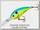 Воблер Bomber Fat free shad jr 6,13см 14гр CHBL