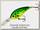 Воблер Bomber Fat free shad jr 6,13см 14гр fire tiger