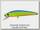 Воблер Daiwa TD Minnow 1061 SP MB chart