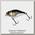 Воблер Jackall 10сс 5см 9,5гр цв hl silver & black