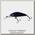 Воблер Jackall Chubby Minnow 35 matt black