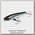 Воблер Jackall Chubby Pencil hl silver & black