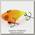 Воблер Jackall Chubby Vibration orange chartreuse