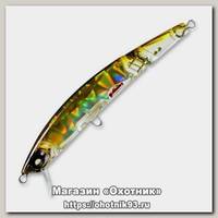 Воблер Yo-Zuri Crystal 3D minnow jointed F 130мм F1051 HAY