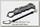 Захват для рыбы Grows culture Lip grip aluminum 6.5 черный