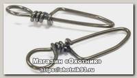 Застежка Hitfish Coastlock snap stainless steel №0 14шт