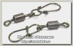 Застежка Hitfish X-Patten rolling swivel wifh round snap с вертлюгом №6 7шт