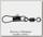 Застежка с вертлюгом UG Rolling With interlock snap black №1