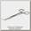 Зажим Stinger Forcep curved 7 загнутый